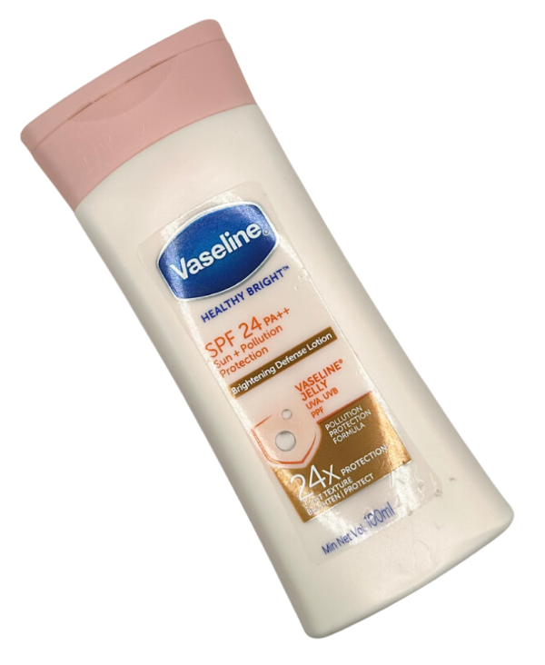 Vaseline Healthy Bright SPF24 losion za tijelo, hidratantna krema za zaštitu i njegu kože.