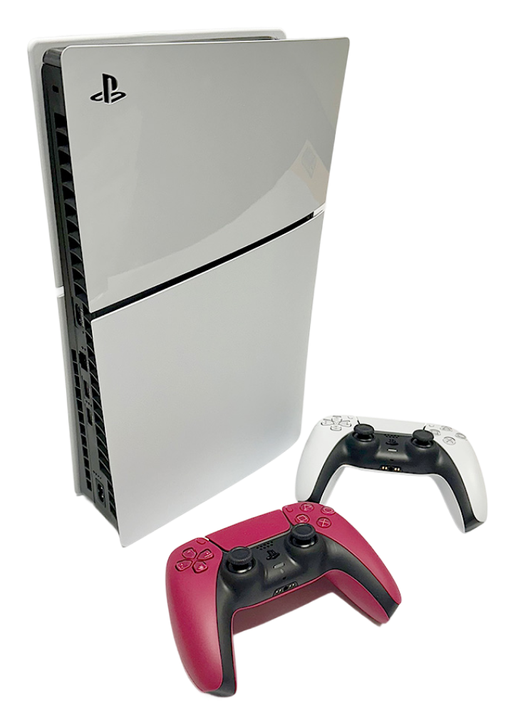 PlayStation 5 Slim Bundle konsoli ja kaksi ohjainta – ps5 tarjous